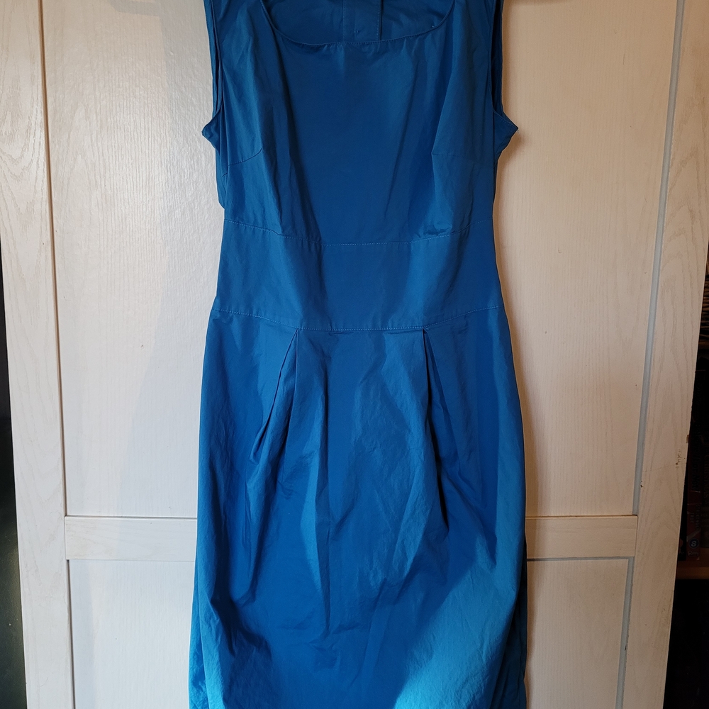 Club Monaco Elegant Blue Midi Dress